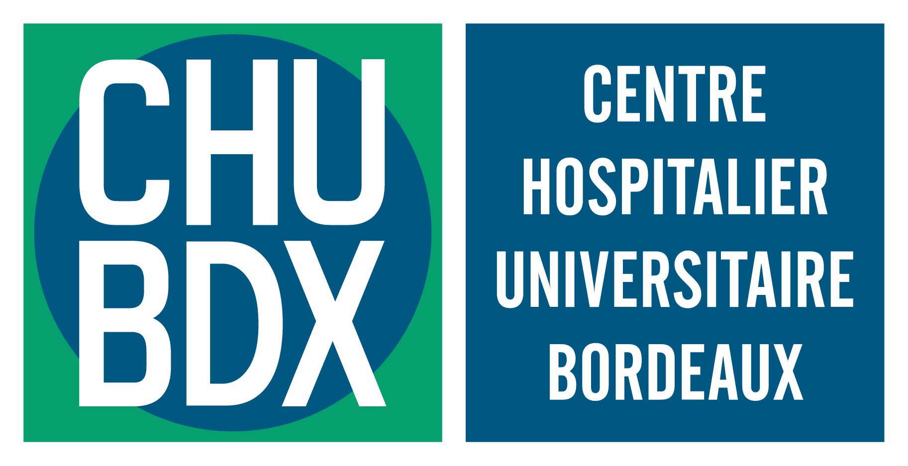 Logo CHU-BDX-Bleu et vert-RVB